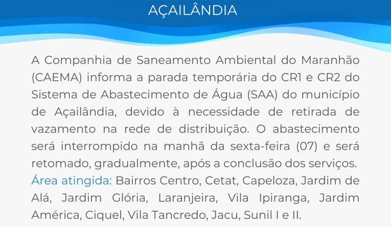 AÇAILÂNDIA - 05.06