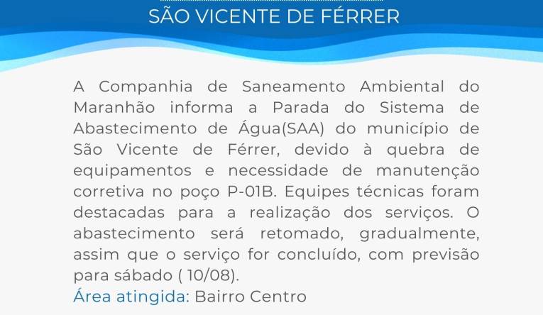 SÃO VICENTE DE FÉRRER - 08.08