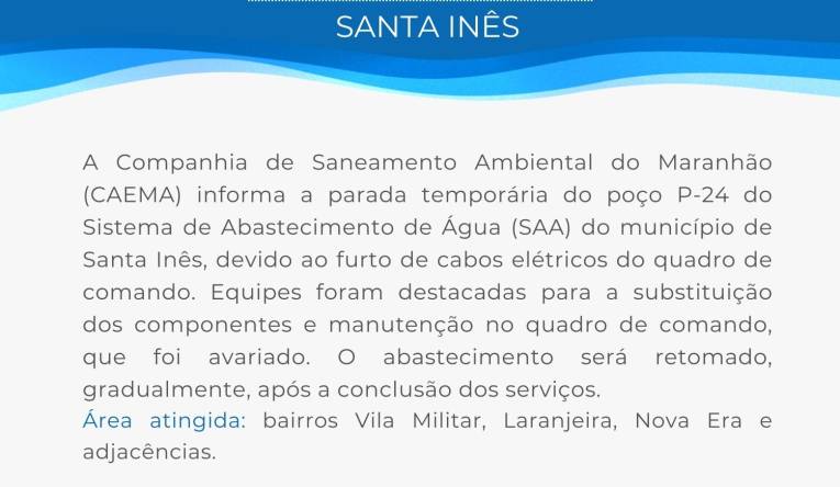 SANTA INÊS - 18.09