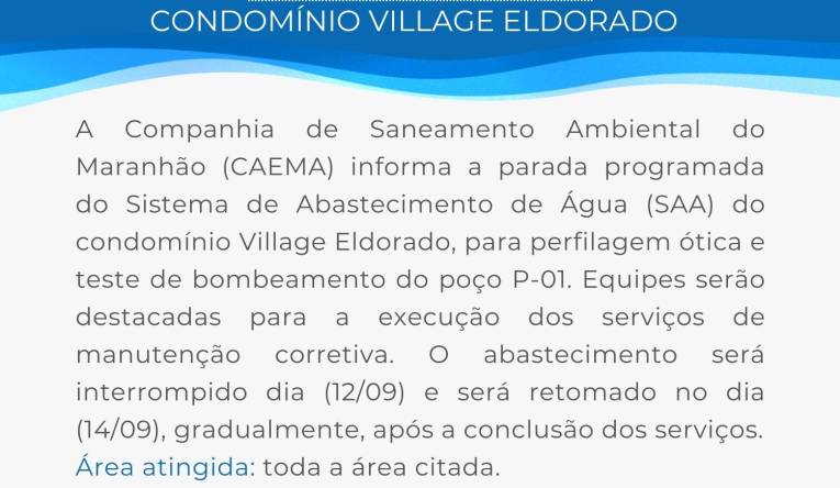 CONDOMÍNIO VILLAGE ELDORADO - 11.09