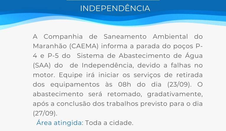 INDEPENDÊNCIA - 21.09