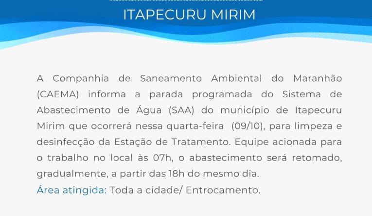 ITAPECURU MIRIM - 08.10