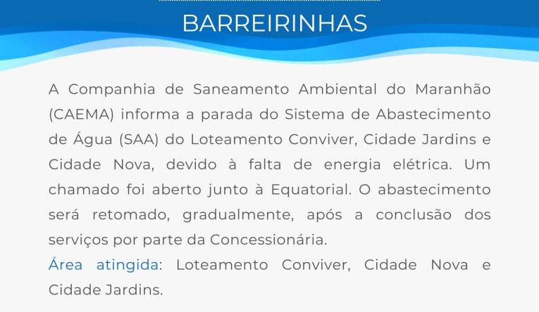 BARREIRINHAS - 06.11