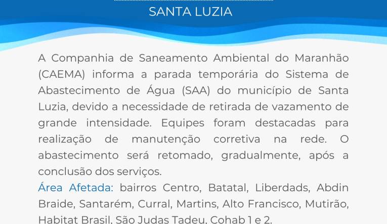 SANTA LUZIA - 07.07