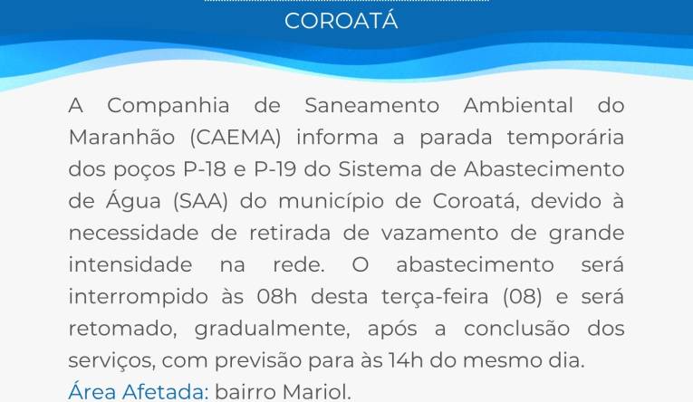 COROATÁ - 07.07