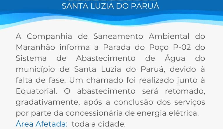 SANTA LUZIA DO PARUÁ - 17.07